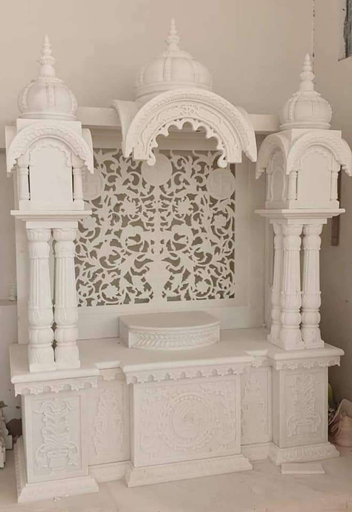 Prayer Room, Storage Designs by Contractor Badam Khan, Jaipur | Kolo