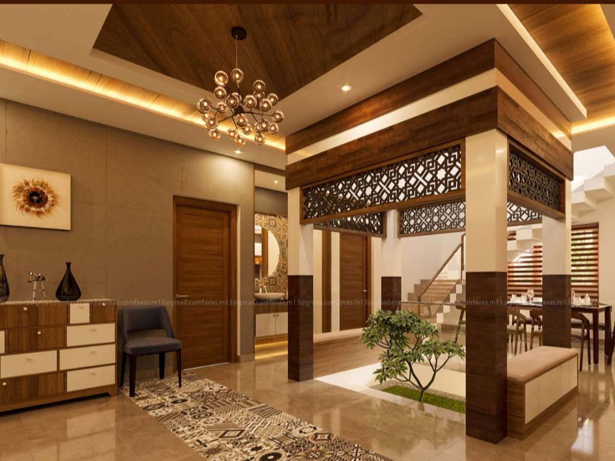 Ceiling, Furniture, Lighting, Living, Home Decor, Storage Designs by Contractor DK Homes, Pathanamthitta | Kolo
