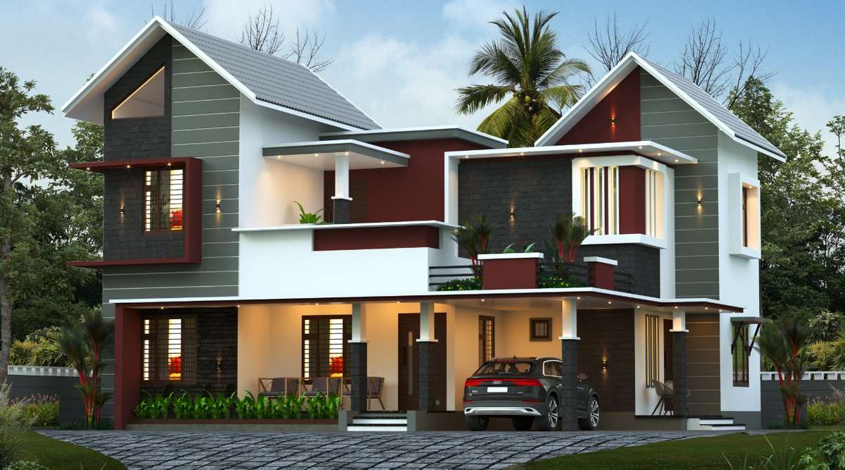 Designs by Civil Engineer anwer sadathkv, Malappuram | Kolo