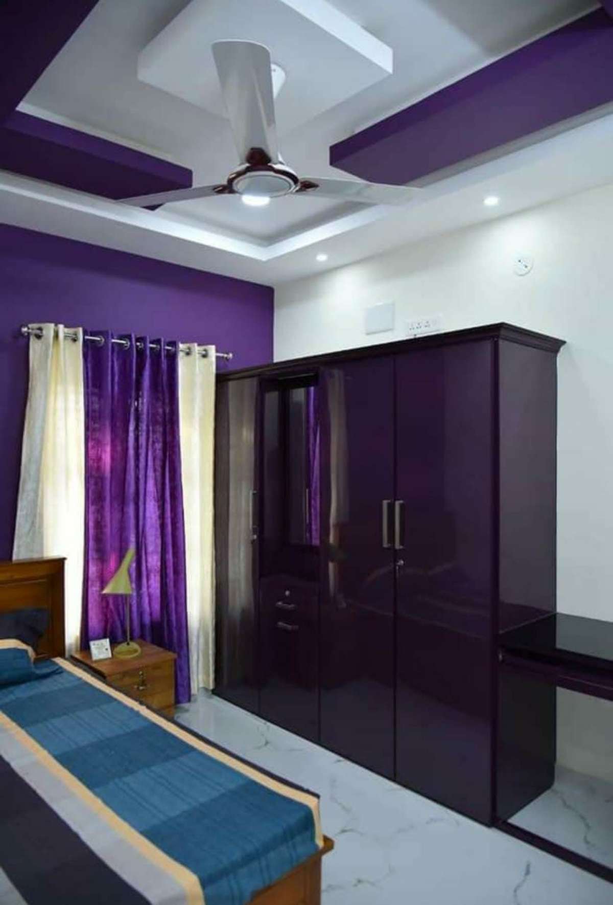 Ceiling, Lighting, Storage, Bedroom Designs by Interior Designer sudheesh B, Thiruvananthapuram | Kolo