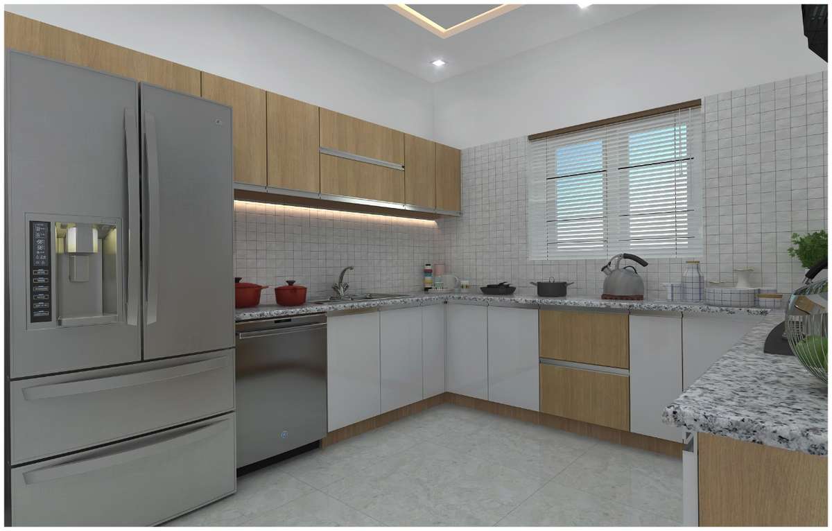 Kitchen, Storage, Window Designs by Civil Engineer RK BUILDERS AND DEVELOPERS, Thrissur | Kolo