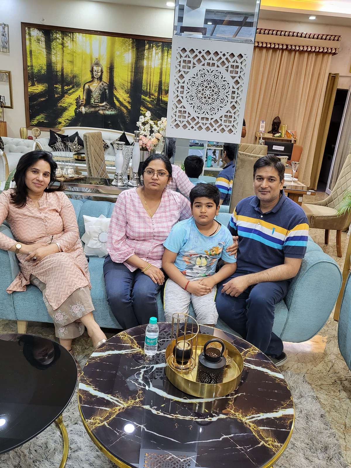 Lighting, Living, Furniture, Table, Wall Designs by Interior Designer Lilac Interior, Ghaziabad | Kolo