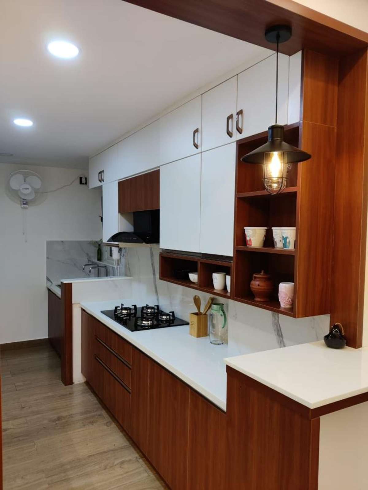 Kitchen, Lighting, Storage Designs by Interior Designer Jb Interiors, Ernakulam | Kolo