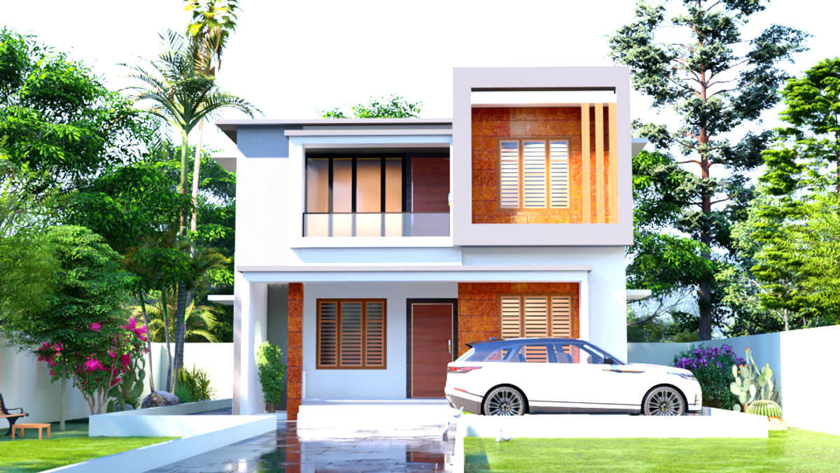 Designs by Civil Engineer Arshad T A, Thrissur | Kolo
