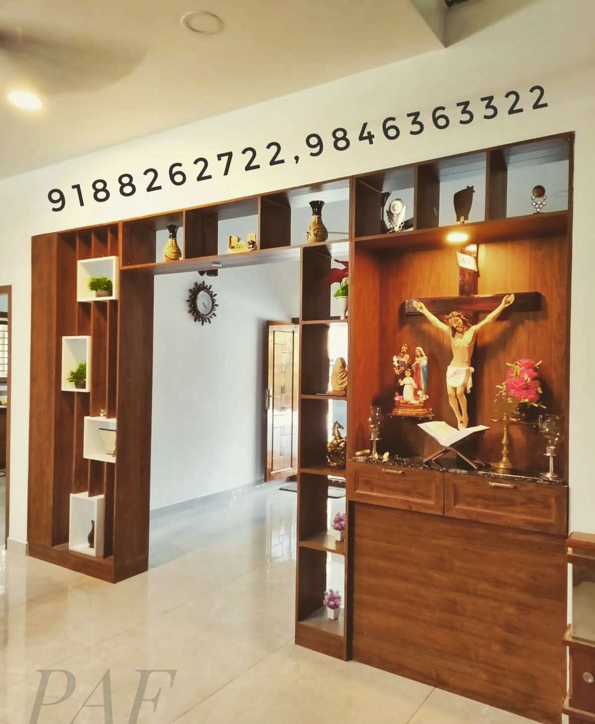 Lighting, Prayer Room, Storage Designs by Service Provider പണ്ടിയാമാക്കിൽ അലുമിനിയം ഇന്ററിയേഴ്‌സ്, Kottayam | Kolo