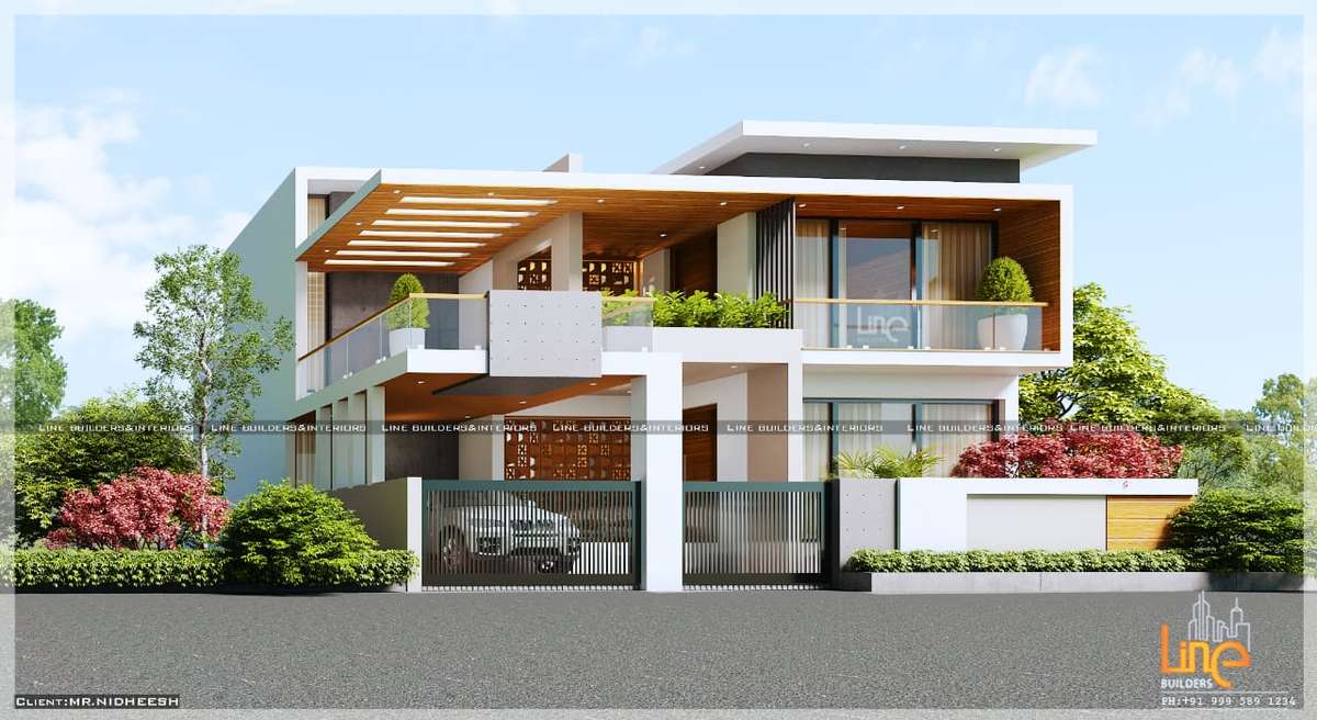 Designs by Architect Line Builders, Thrissur | Kolo