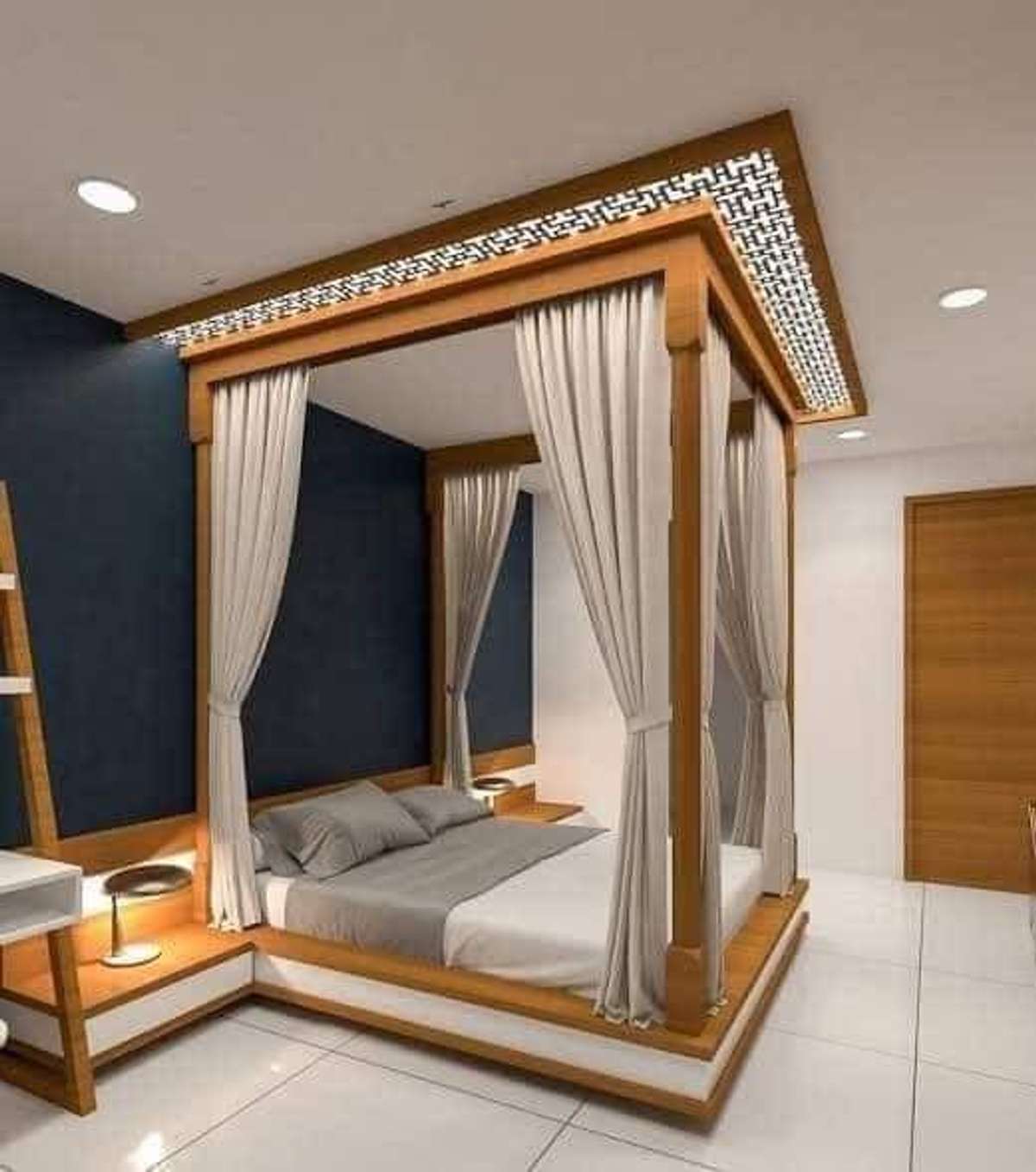 Bedroom, Storage, Lighting, Furniture Designs by Interior Designer M K