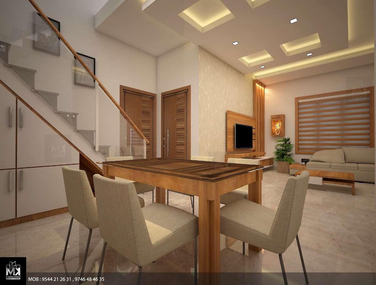 Table, Furniture, Living, Dining Designs by Civil Engineer Mk builders Interiors, Kannur | Kolo