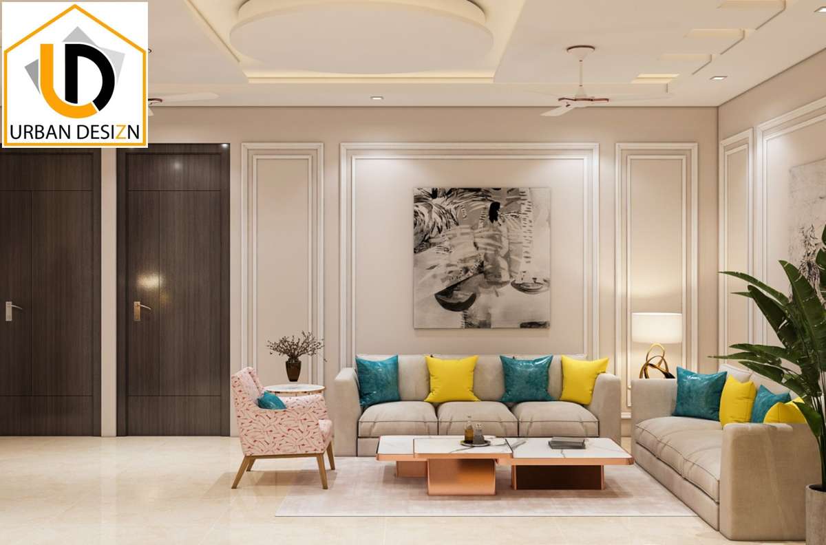 Furniture, Living, Lighting, Table Designs by Interior Designer Urban Desizn, Gurugram | Kolo