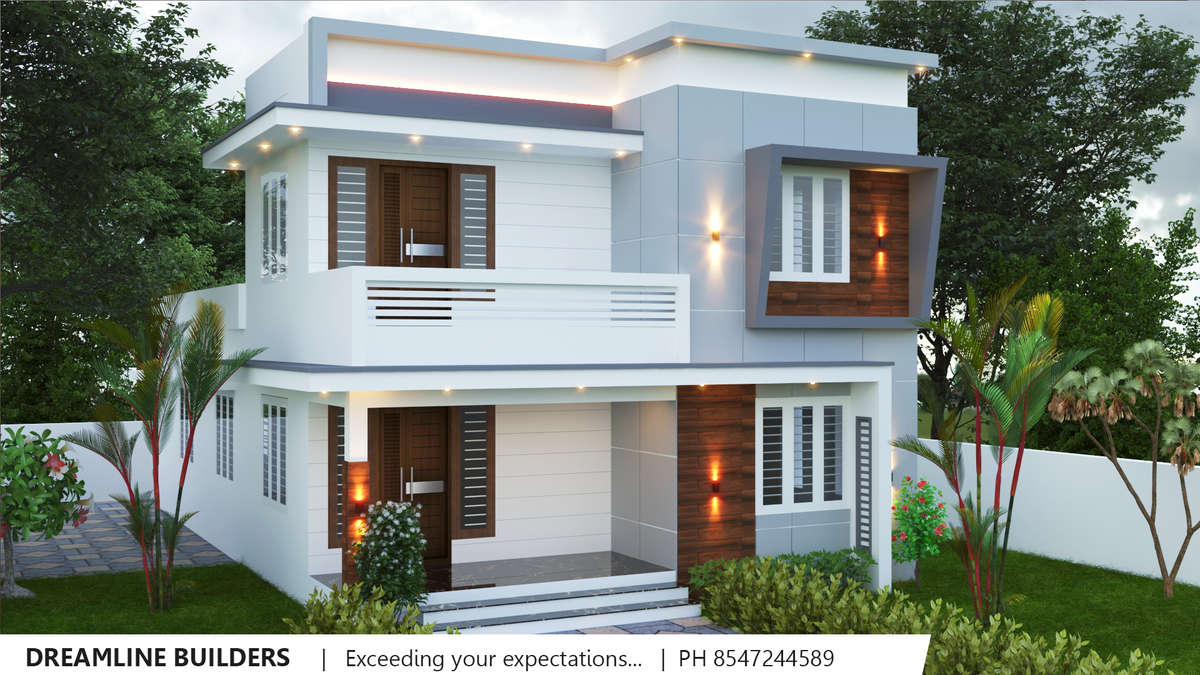 Designs by Contractor DREAMLINE BUILDERS, Thrissur | Kolo