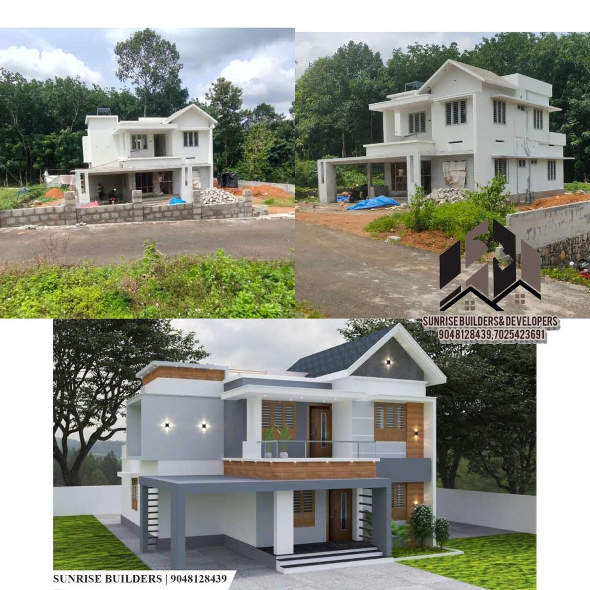 Designs by Civil Engineer Sunrise Constructions, Kottayam | Kolo