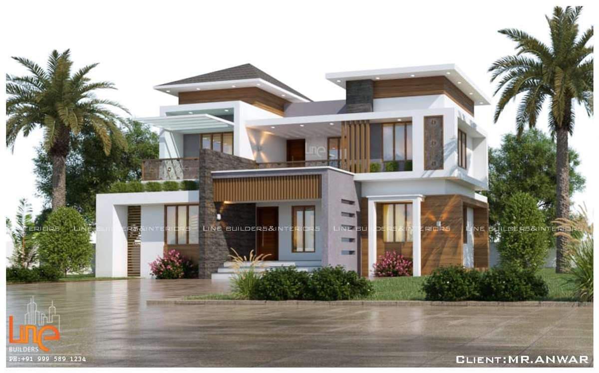 Designs by Architect Line Builders, Thrissur | Kolo
