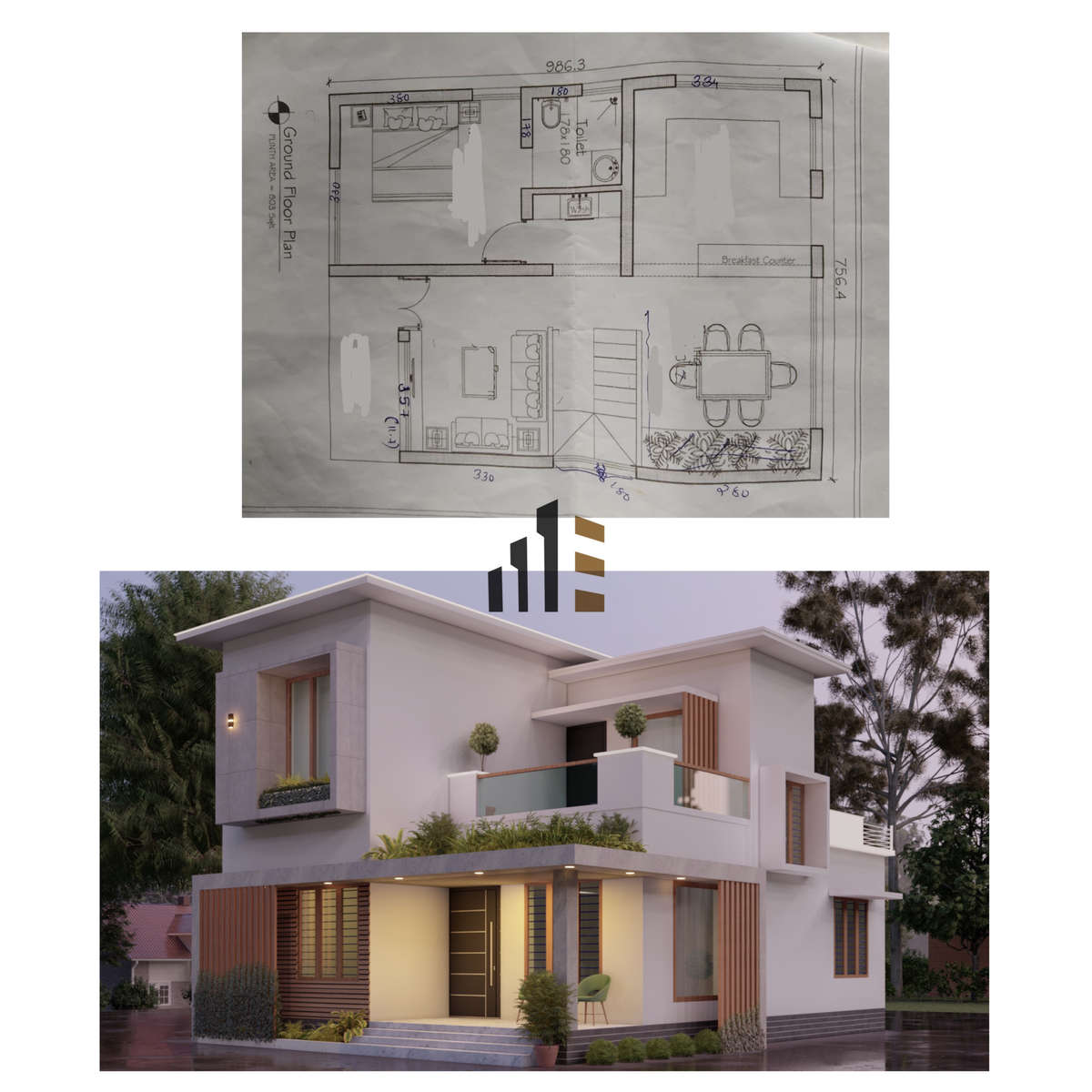 Designs by Architect bihash arshak, Palakkad | Kolo