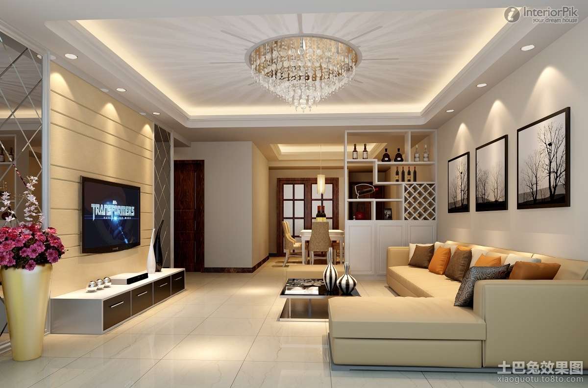 Ceiling, Furniture, Lighting, Living, Storage Designs by Contractor SR Construction, Gautam Buddh Nagar | Kolo