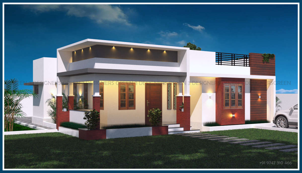 Exterior, Lighting Designs by 3D & CAD SANEER K A, Ernakulam | Kolo