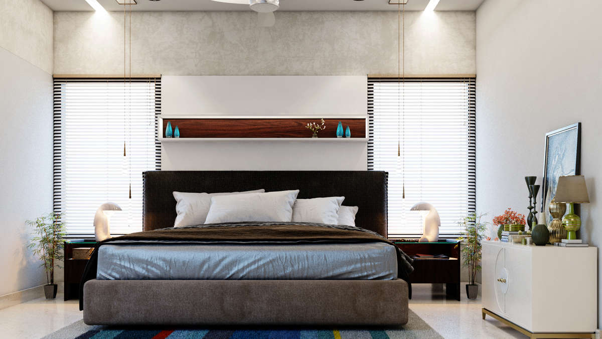 Bedroom, Furniture, Storage Designs by Architect Monisha R, Thiruvananthapuram | Kolo