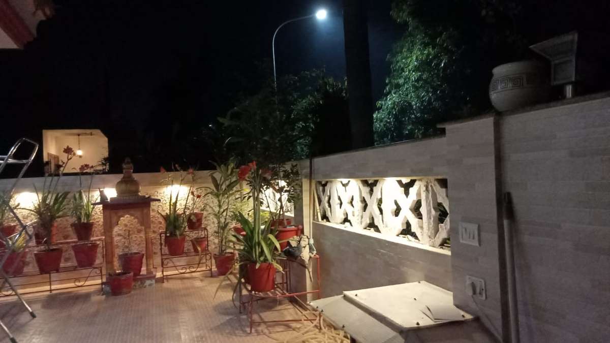 Lighting, Wall Designs by Flooring बृजेश चौहान बृजेश चौहान, Gautam Buddh Nagar | Kolo