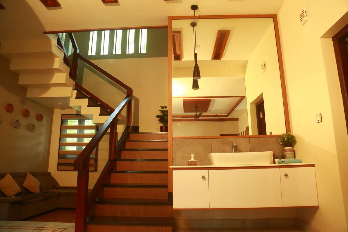 Bathroom, Staircase Designs by Interior Designer nisam pt, Malappuram | Kolo
