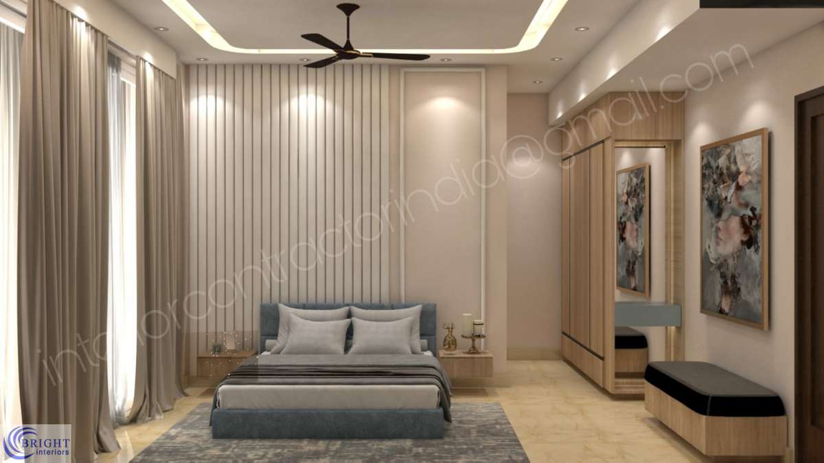 Furniture, Bedroom Designs by Contractor Dhiraj Arora, Faridabad | Kolo