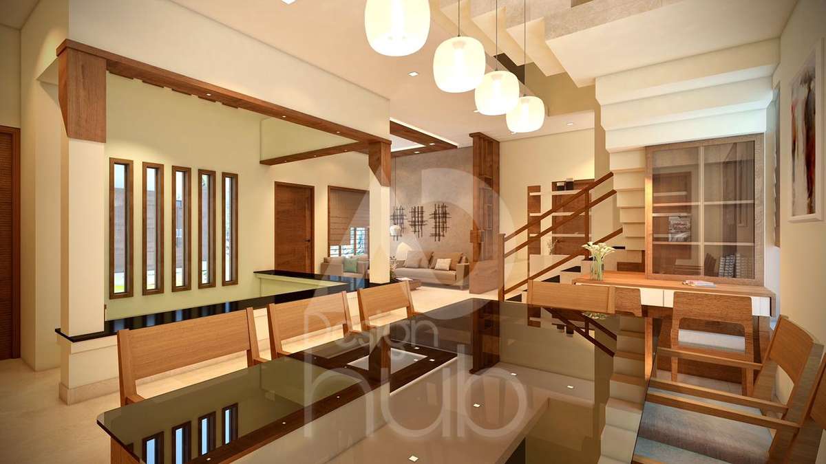 Furniture, Living, Storage, Table, Staircase Designs by 3D & CAD ad design hub 7677711777, Kannur | Kolo