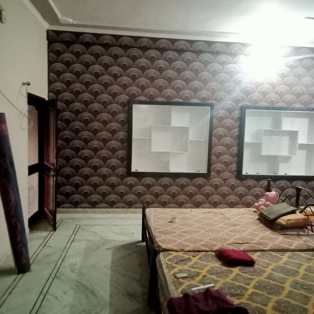 Furniture, Bedroom, Storage, Wall Designs by Painting Works ...