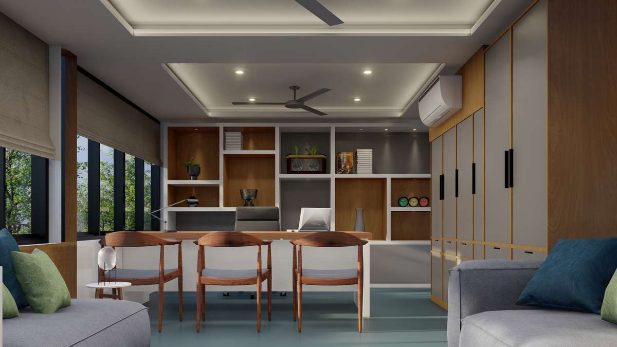 Furniture, Living, Ceiling, Lighting, Storage Designs by Architect VYSHAKH K, Malappuram | Kolo