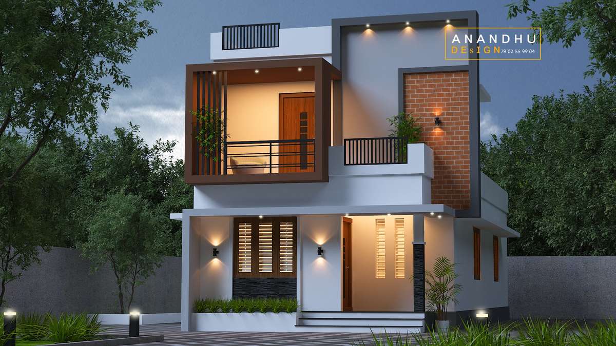 Exterior, Lighting Designs by 3D & CAD Anandhu Designs, Thrissur | Kolo