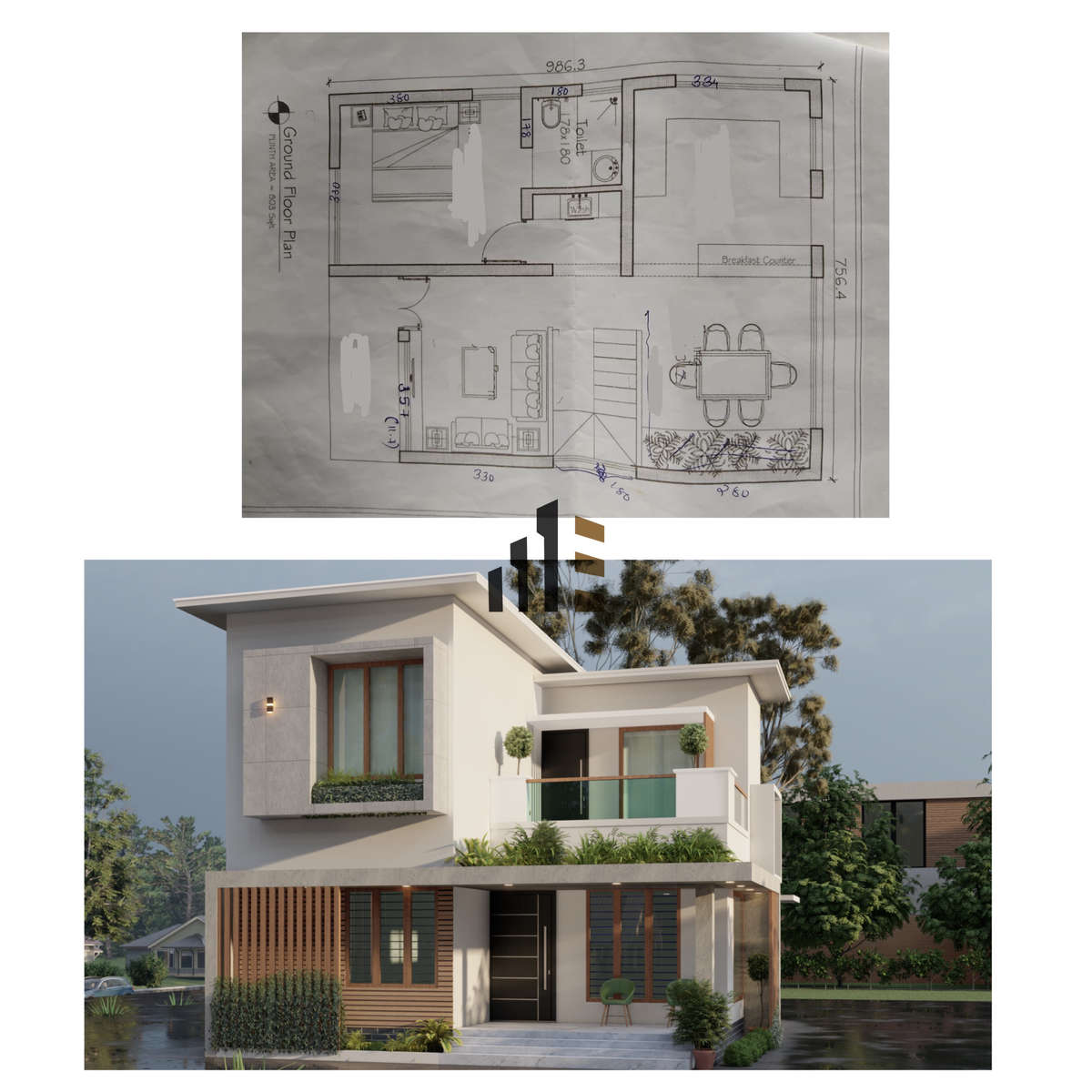 Designs by Architect bihash arshak, Palakkad | Kolo