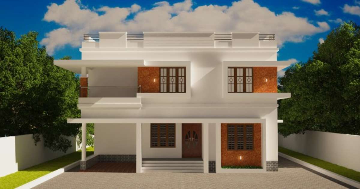 Designs by 3D & CAD D artin interiors  builders, Thrissur | Kolo
