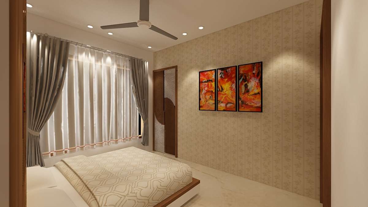 Furniture, Lighting, Storage, Bedroom Designs by Interior Designer Aziz Matka, Indore | Kolo