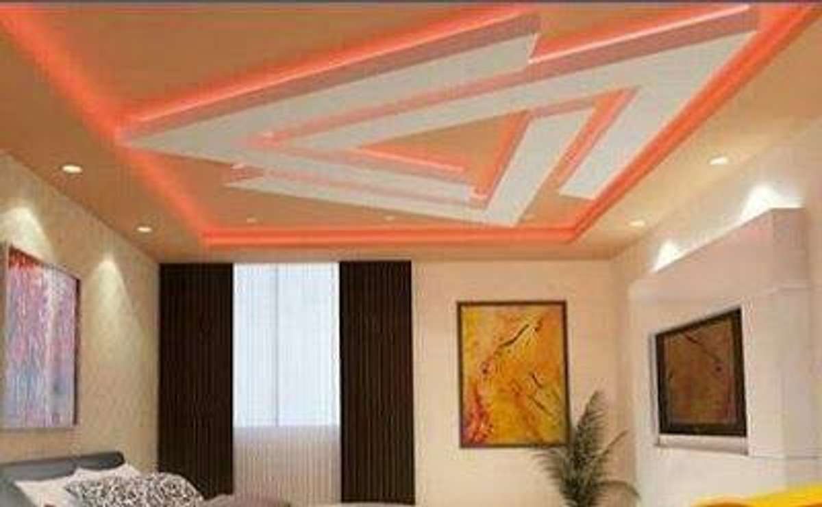 Ceiling, Bedroom Designs by Interior Designer GLOBAL INTERIOR, Kollam | Kolo