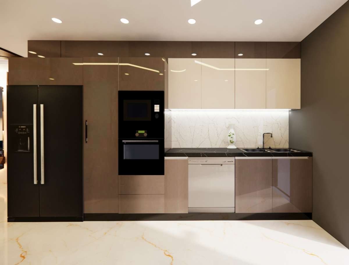 Kitchen, Storage Designs by Interior Designer Sakshi Tiwari, Delhi | Kolo
