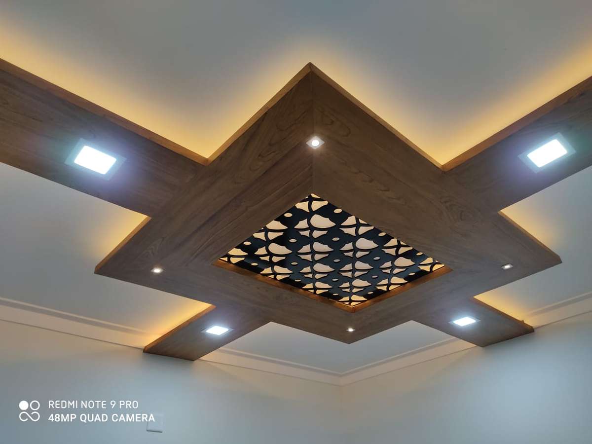 Ceiling, Lighting Designs by Interior Designer Musthafa Paraliyil, Palakkad | Kolo