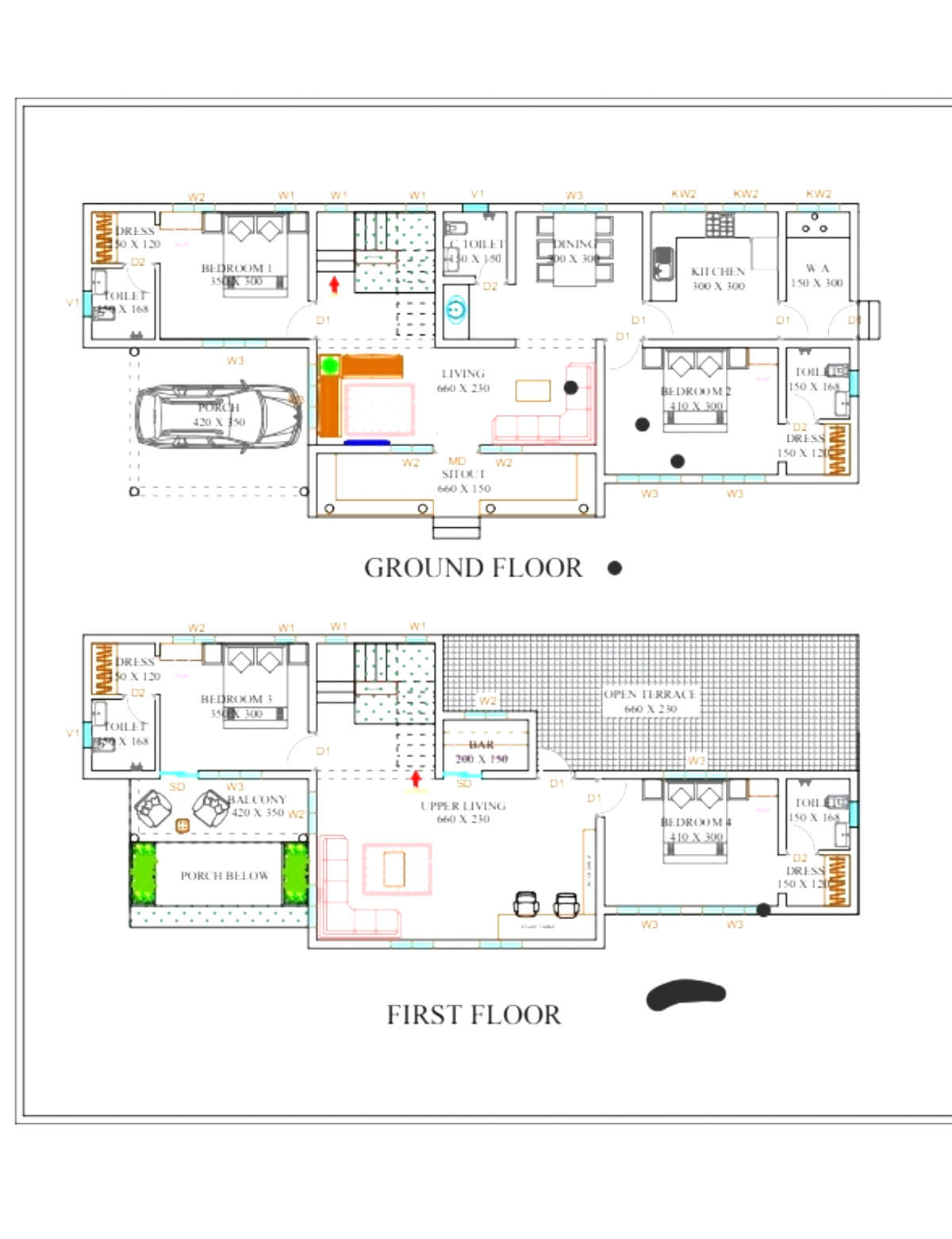 Designs by Civil Engineer Greeshma Bose, Ernakulam | Kolo