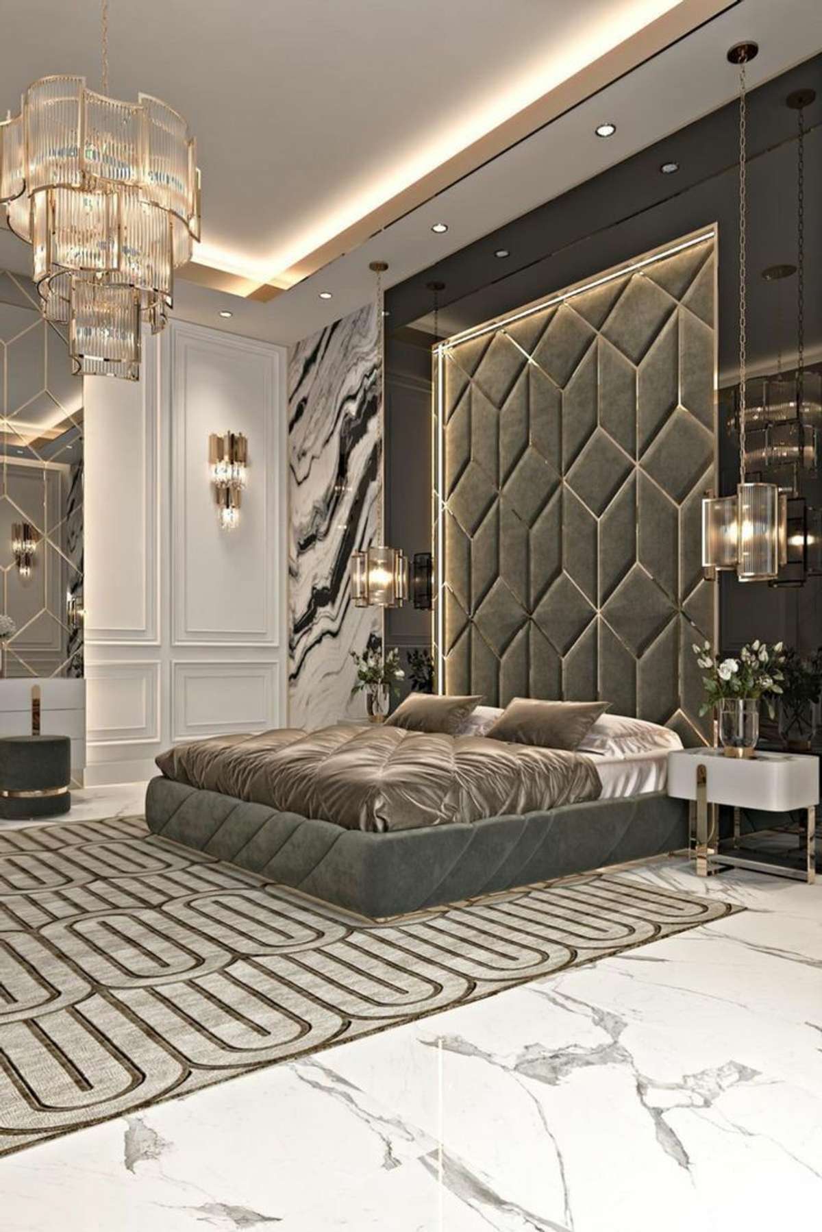 Furniture, Lighting, Storage, Bedroom Designs by 3D & CAD king interior