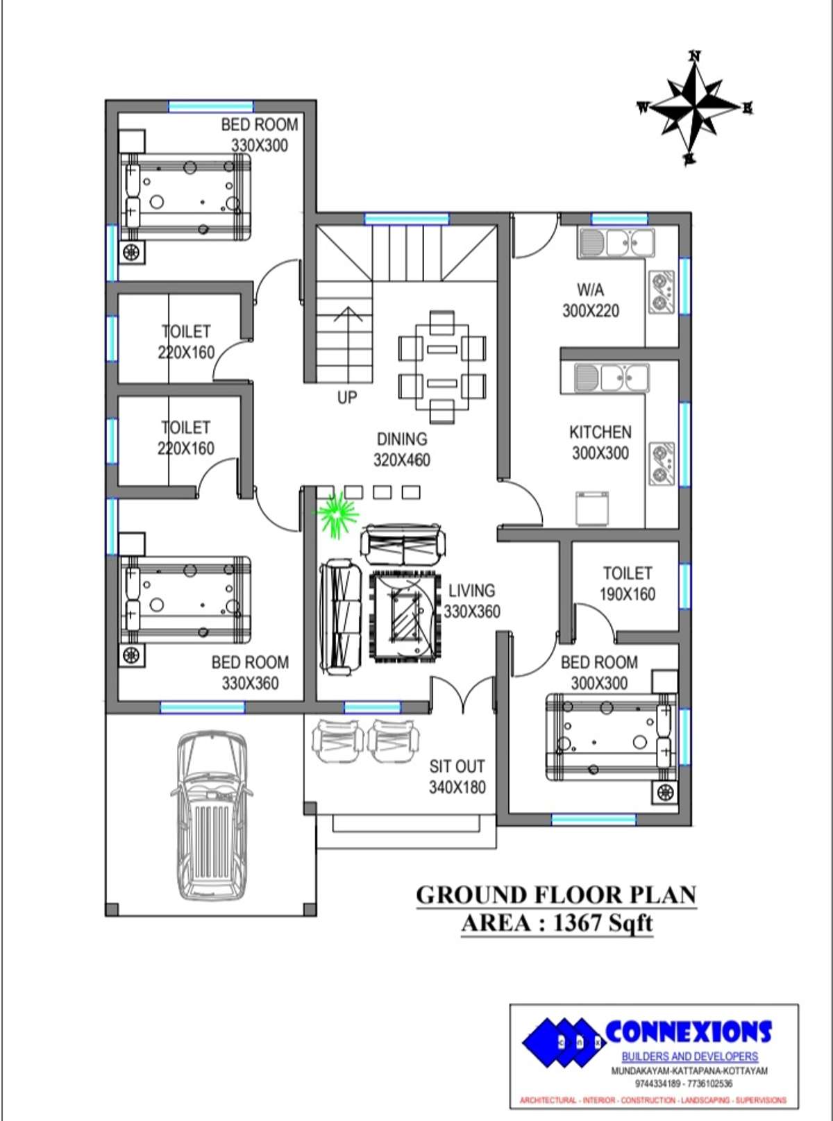 Designs by Architect Architect Mahin, Kottayam | Kolo