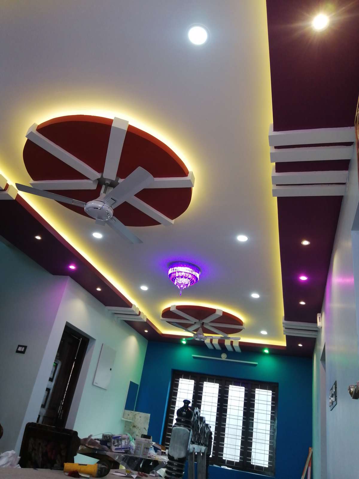 Ceiling, Lighting Designs by Electric Works Vipin Sankar, Thiruvananthapuram | Kolo