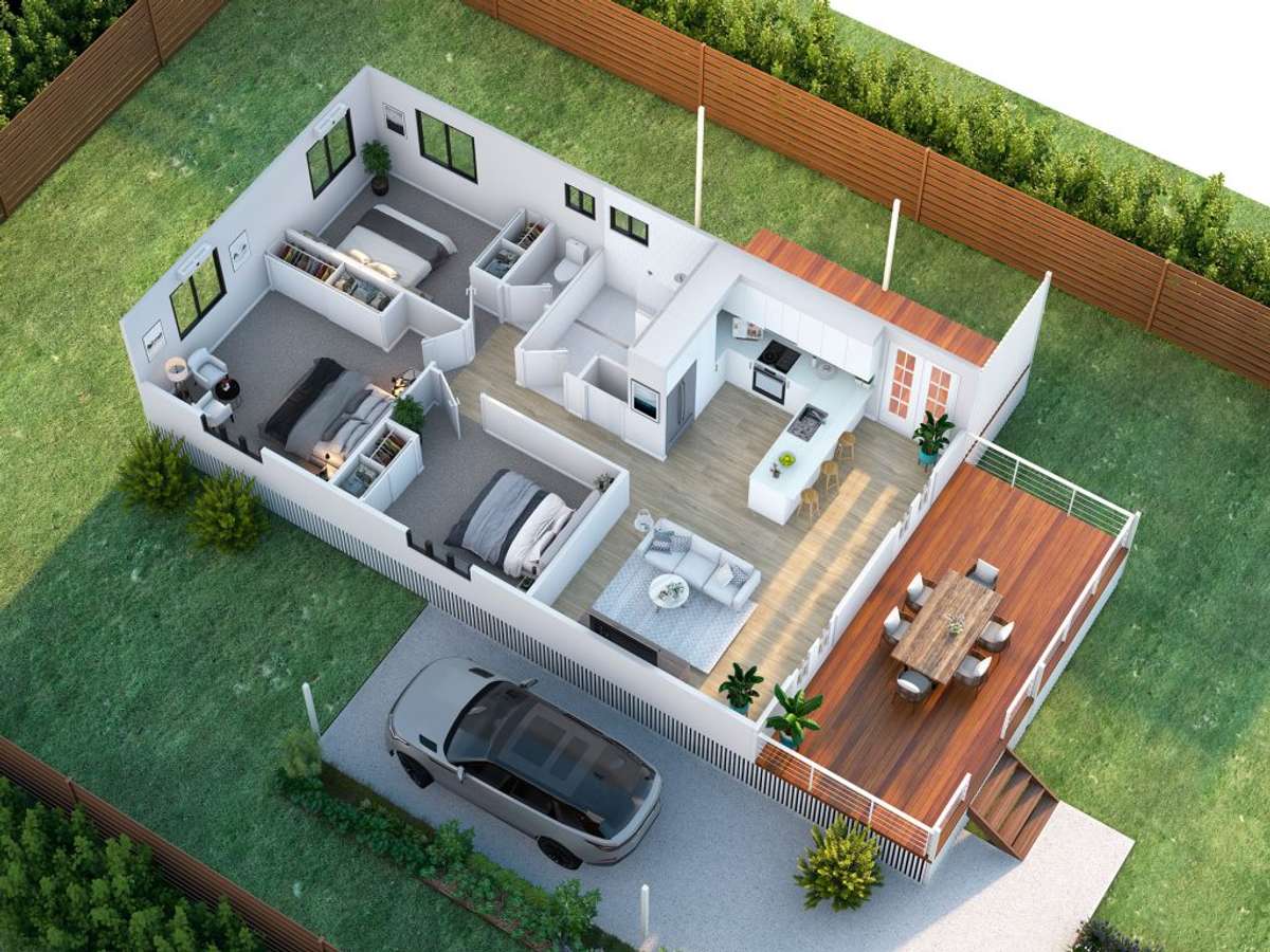 Designs by 3D & CAD RK Architecture Studio, Thrissur | Kolo