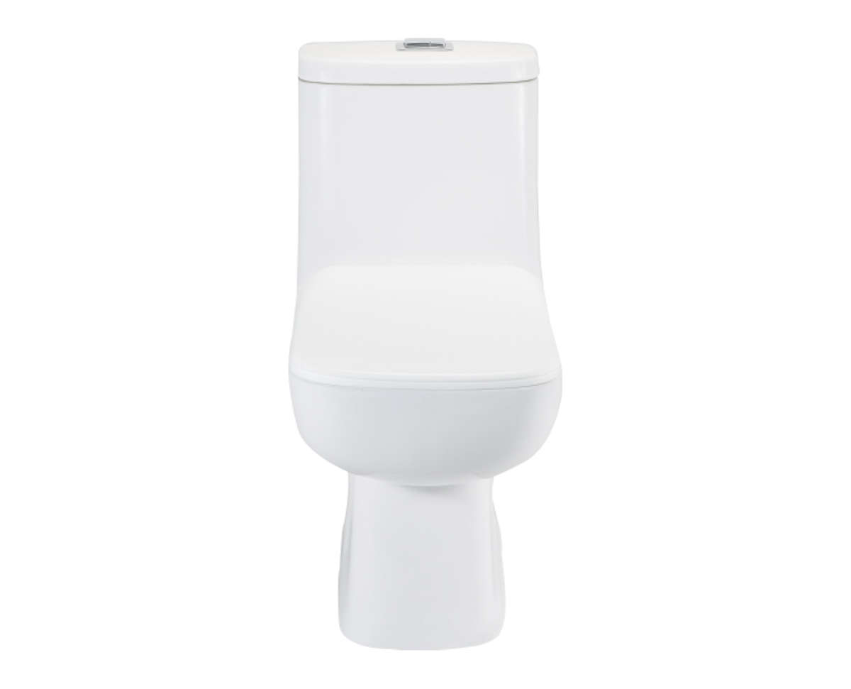 Cera Cinco One Piece EWCs With Seat Cover And Twin Flush Fittings S1013156