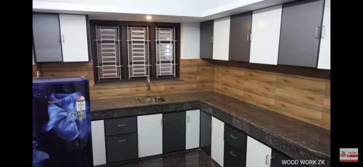 Kitchen, Storage Designs by Contractor syam chandran, Wayanad | Kolo