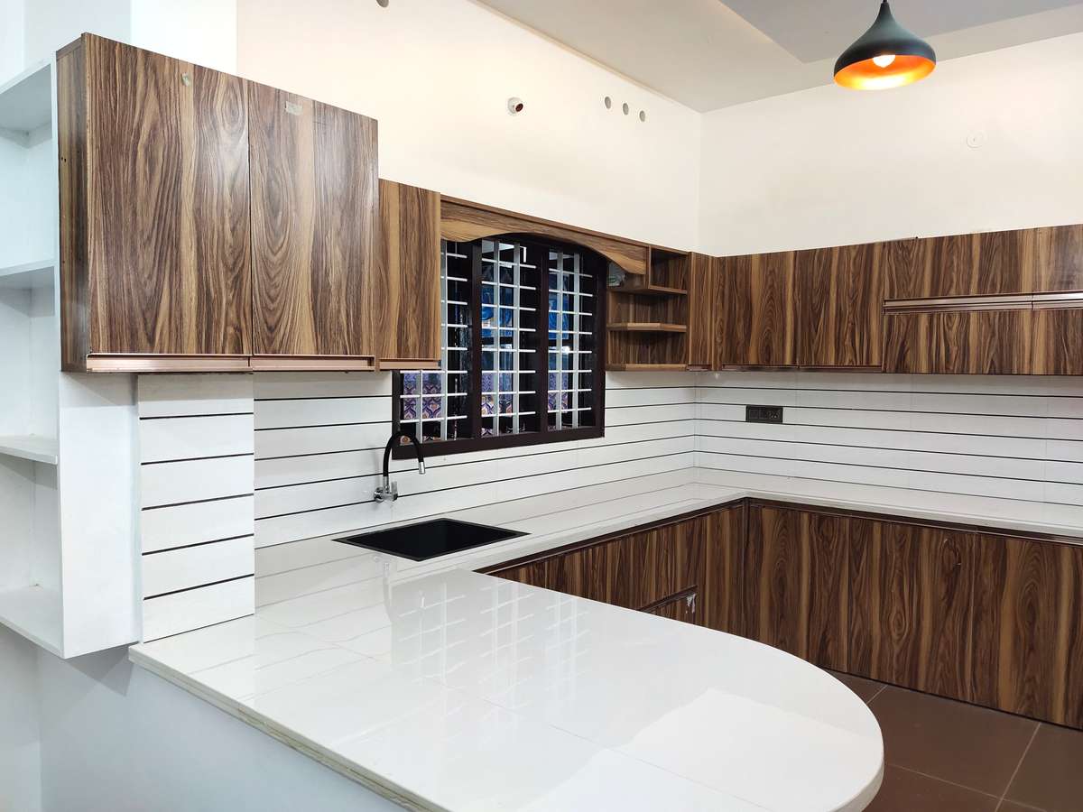 Kitchen, Storage Designs by Interior Designer GLOBAL INTERIOR, Kollam | Kolo
