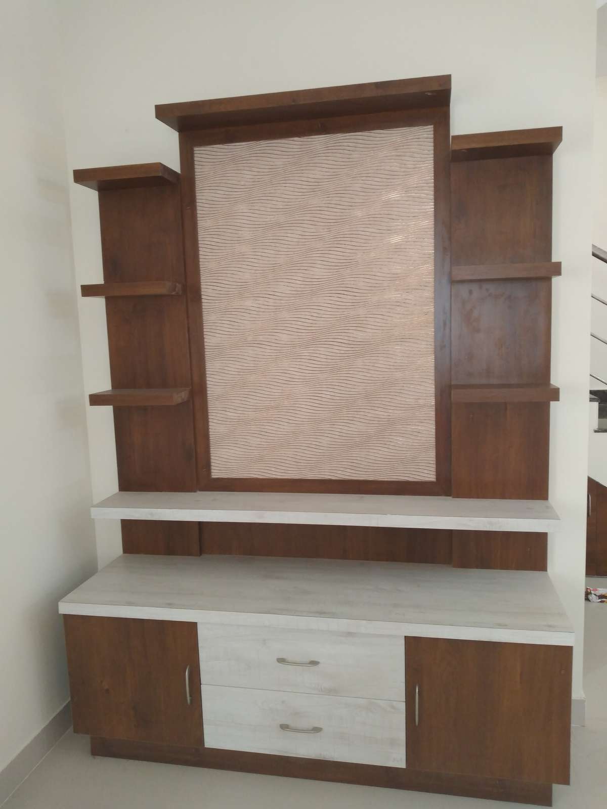 Wall, Storage Designs by Carpenter Bijushanmughan biju s, Palakkad | Kolo