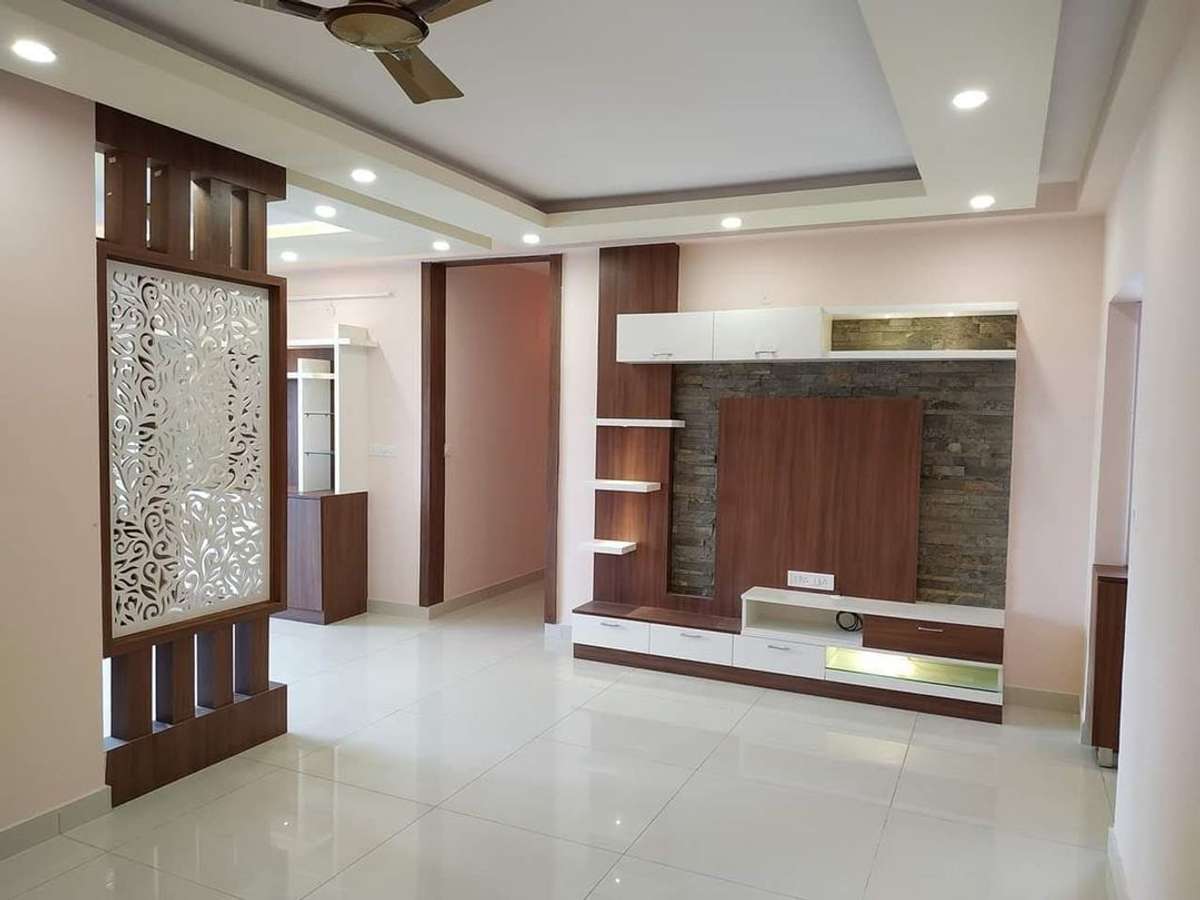 Living, Storage, Lighting Designs by Interior Designer AK INTERIOR HOME DECOR, Gautam Buddh Nagar | Kolo