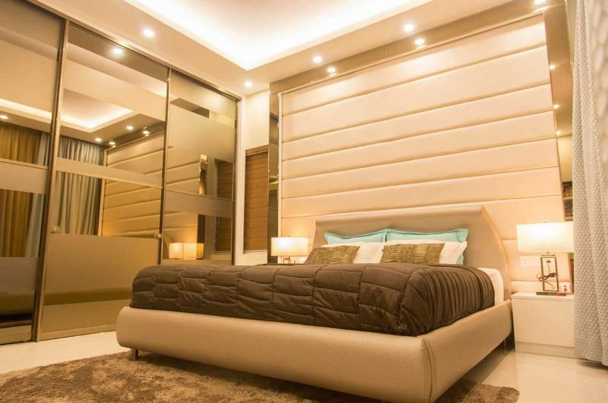 Furniture, Storage, Bedroom, Wall Designs by Interior Designer Parul Pathak Interior designer, Bhopal | Kolo