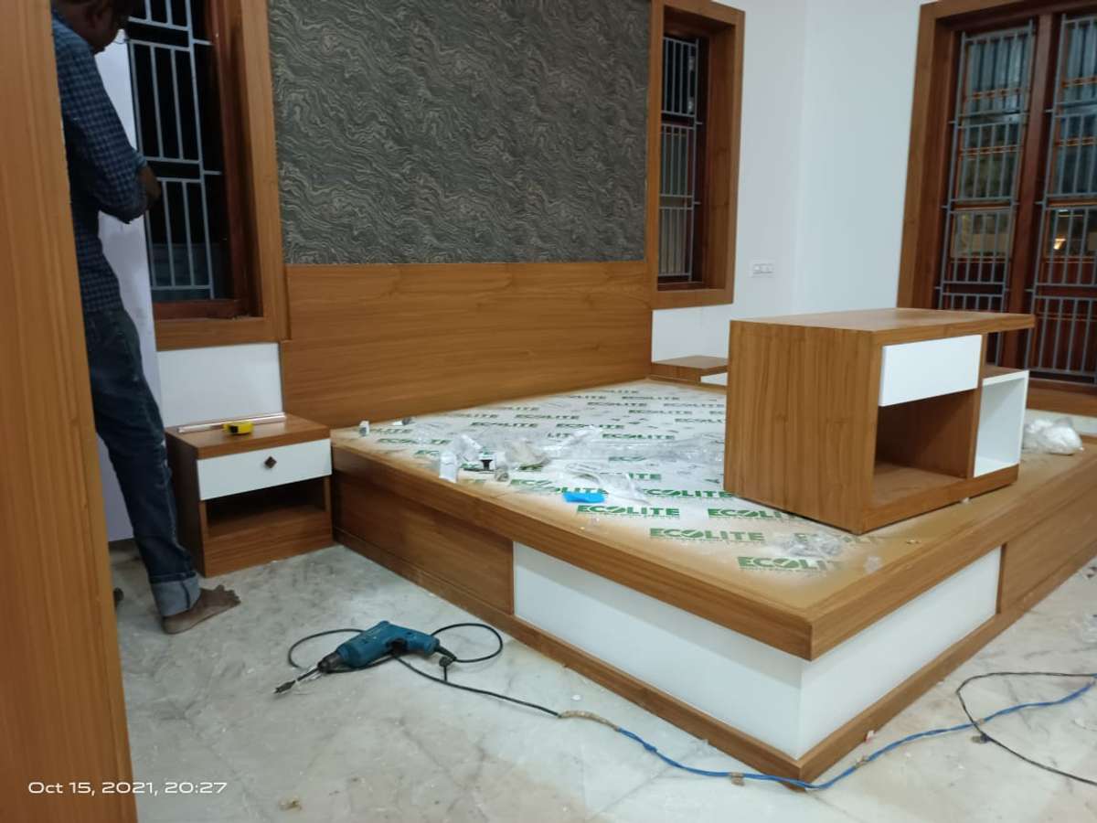 Furniture, Bedroom Designs by Interior Designer Arun K, Kannur Kolo