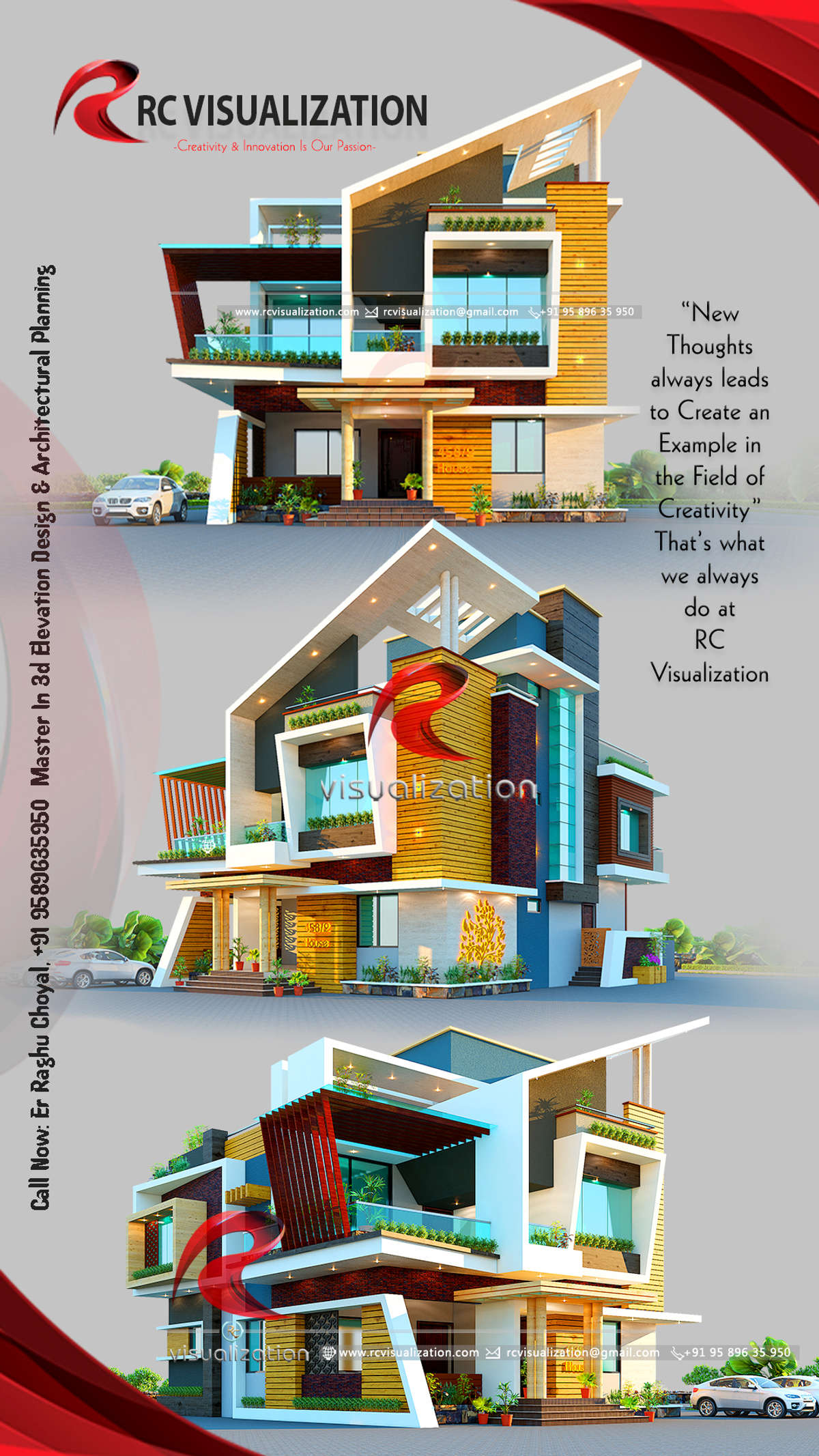 Exterior, Lighting Designs by Architect Er Raghu choyal, Indore | Kolo
