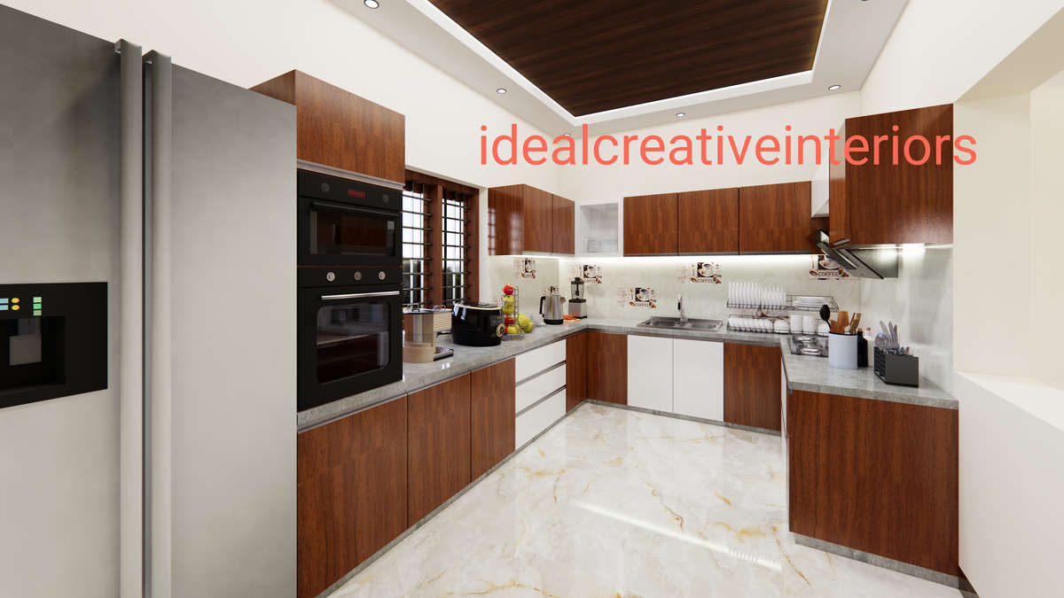 Kitchen, Storage Designs by Interior Designer Idealcreativeinteriors pathanamthitta, Pathanamthitta | Kolo
