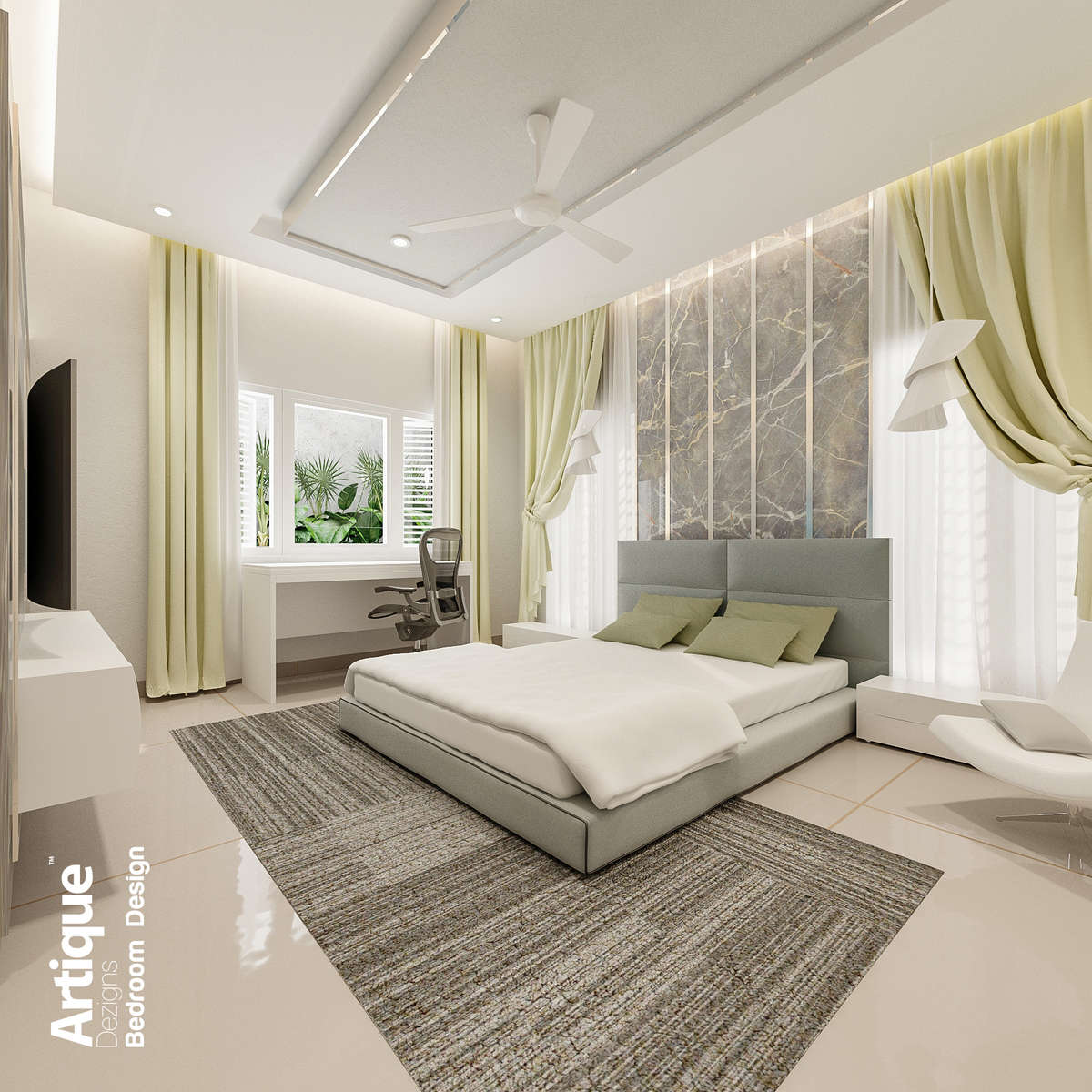 Furniture, Storage, Bedroom Designs by Interior Designer Artique dezigns, Thrissur | Kolo