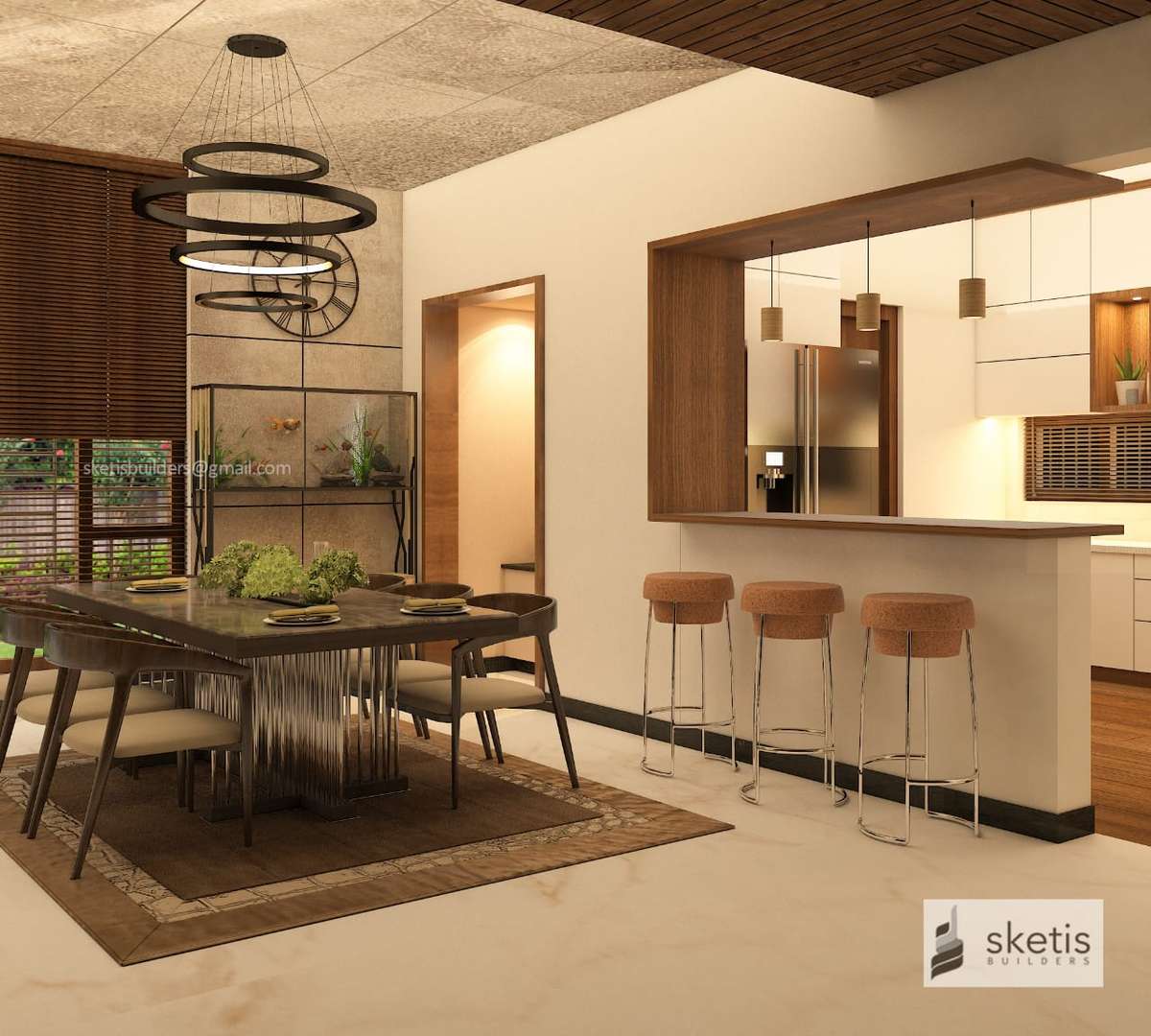 Dining, Furniture, Lighting, Home Decor Designs by Interior Designer Rahoof skt, Kozhikode | Kolo