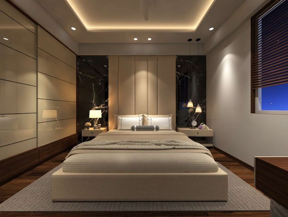 Furniture, Storage, Window, Wall, Bedroom Designs by Interior Designer Acharaj kumar, Jaipur | Kolo